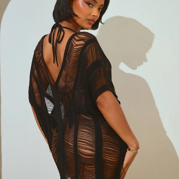 Elizabeth crochet coverup, NWT! - Picture 2 of 5